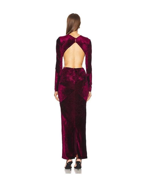 Michael Costello Red X Revolve Spencer Gown