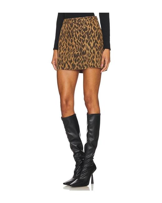 Steve Madden Black Cameron Mini Skirt