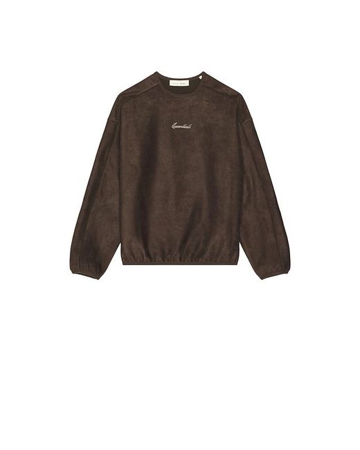 Fear Of God Brown Signature Modern Crewneck Sweatshirt for men