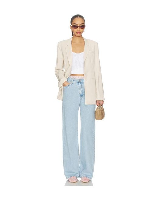 Levi's Blue Ribcage Wide Leg
