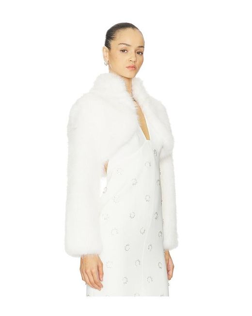 Elliatt White Lucyna Cropped Jacket