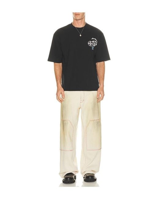 Reason Black Dodge Hellcat Tee for men