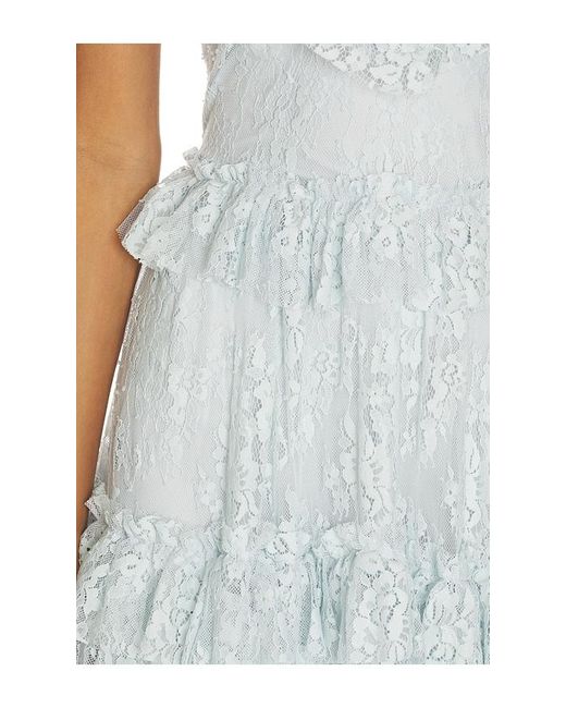 Sea White Sharleen Lace Vneck Dress
