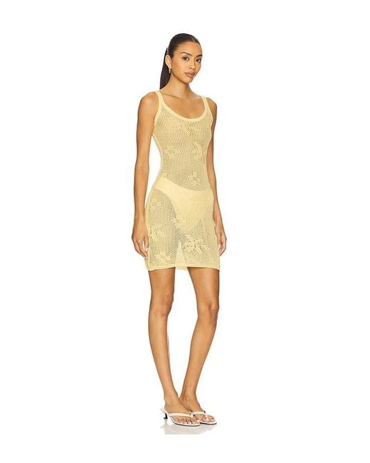 SNDY'S Natural Terrina Mini Dress