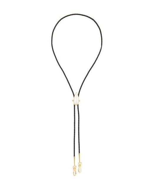 petit moments Black Madea Bolo Necklace