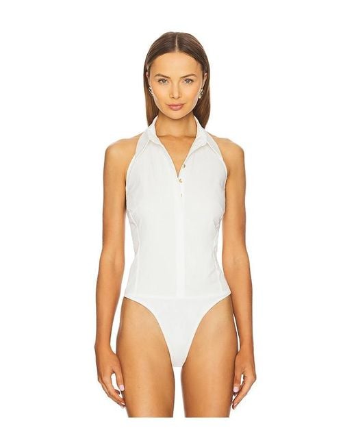 Cult Gaia Blue Gwen Top