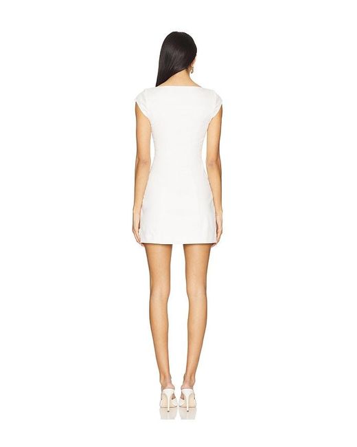 MAJORELLE White Genevieve Mini Dress