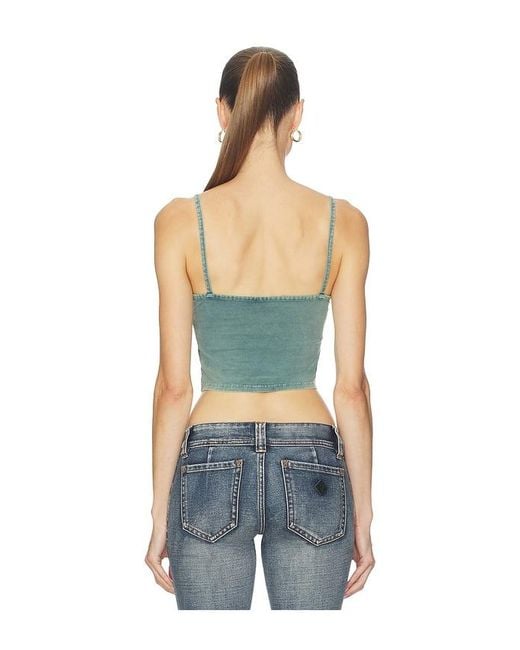KNWLS Blue Cally Cami Top