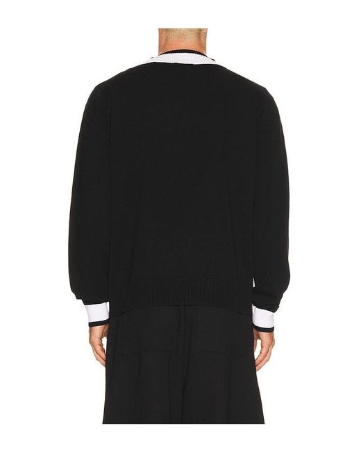 J.Lindeberg Black 30Y Nikolas Knit Sweater for men