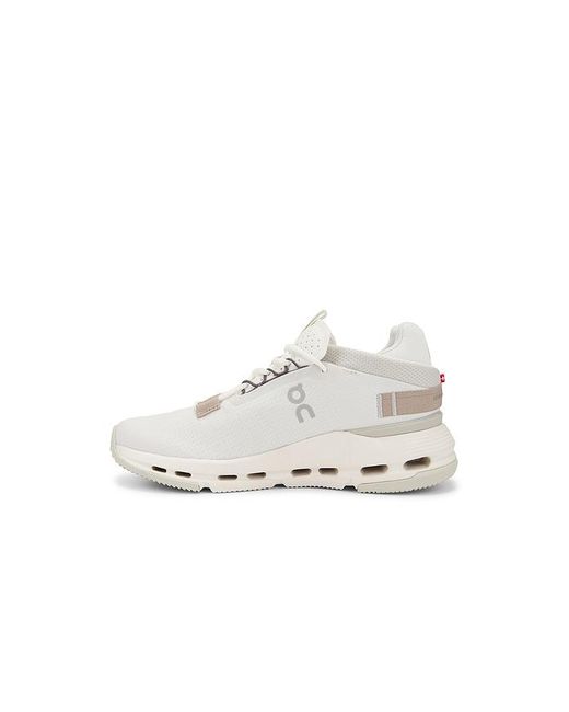 On Shoes White Cloudnova 2 Sneaker