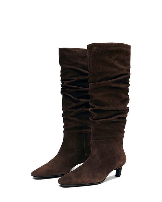 Alohas Brown Kalila Suede Boot