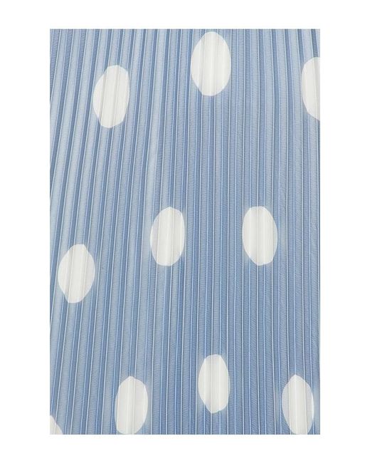 L'idée Blue Tie Gown