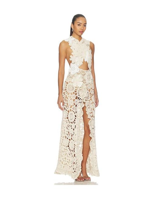 Bronx and Banco Natural Casablanca Crochet Naia Dress