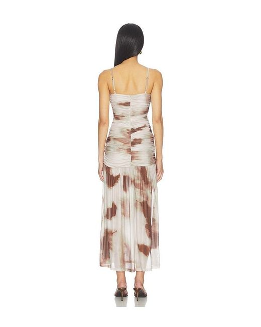 Madison The Label Natural Itana Maxi Dress