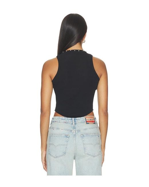 Miaou Blue Jinx Tank Top