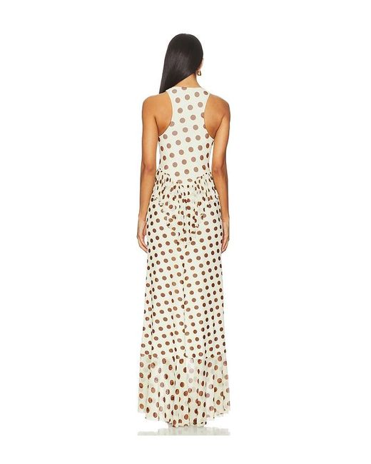 AFRM Metallic Bovina Dress