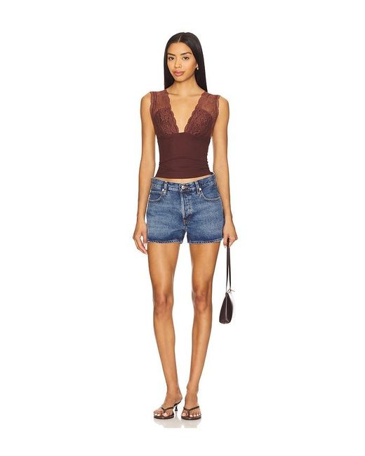 Free People Blue Power Play Cami