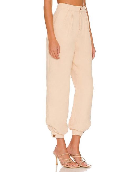 Lovers + Friends Natural Kacey Pant