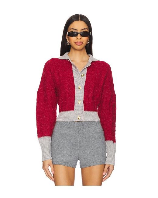 Asta Resort Red Bella Cardigan