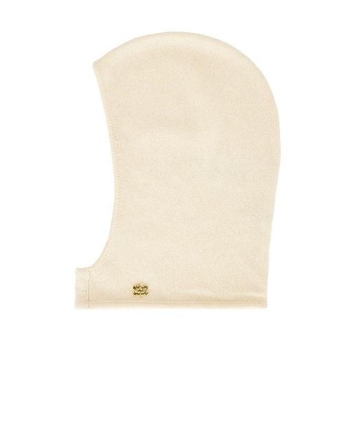 Ganni Natural Yak Mix Balaclava