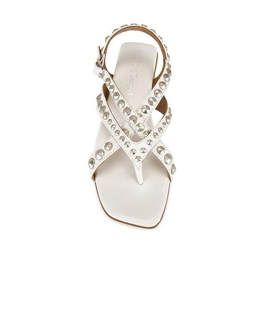 Jeffrey Campbell White Xanthe Sandals