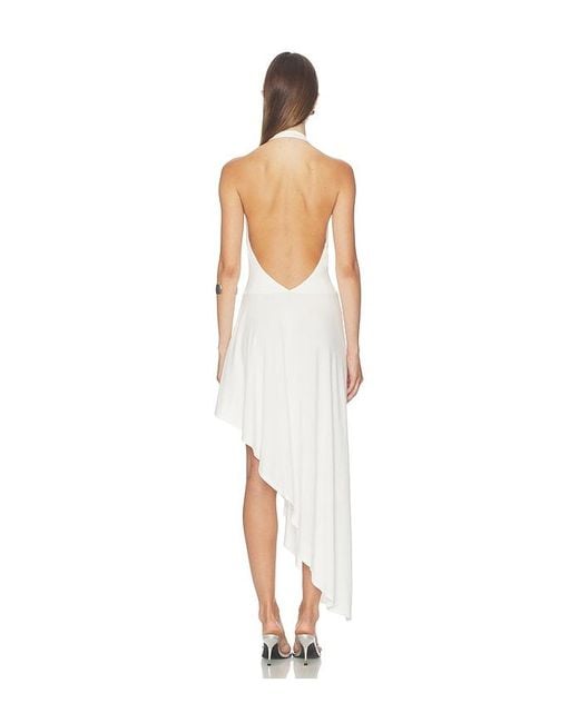 GUIZIO White Sylvie Dress