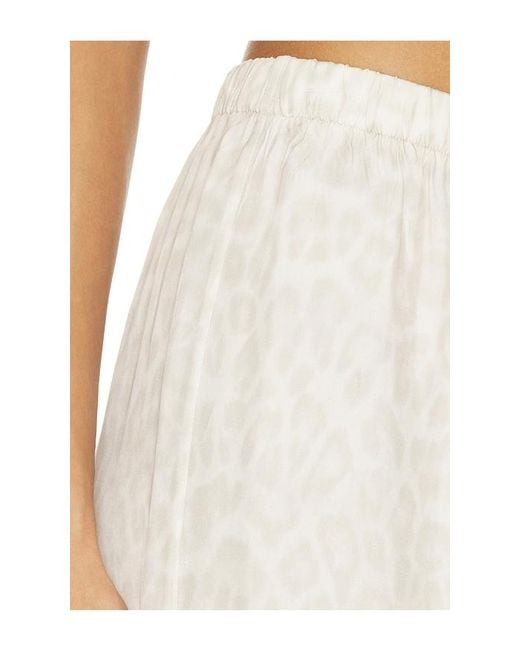 Anine Bing White Roslyn Pant