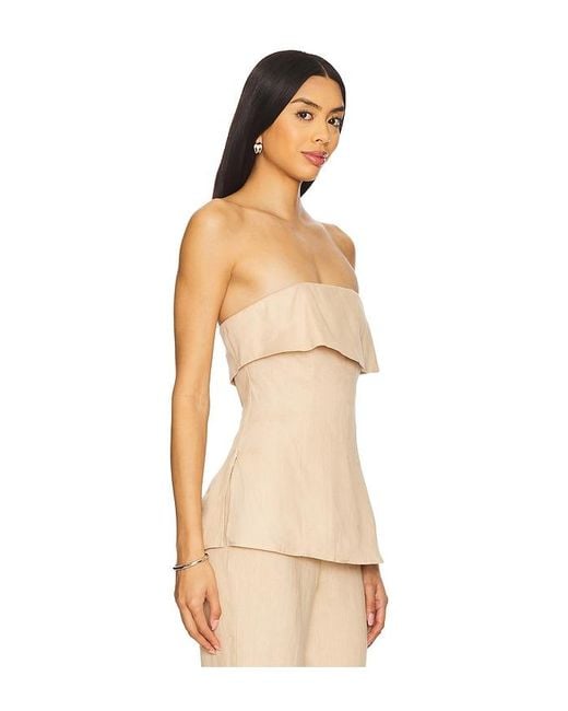 Hevron Natural Addison Top