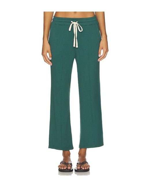 Sundry Green Pin Tuck Lounge Pant
