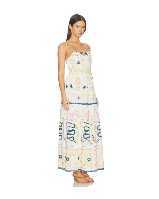 Cleobella White Adria Ankle Dress