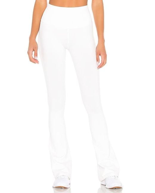 Splits59 White Raquel High Waist Supplex Flare 32Â Legging