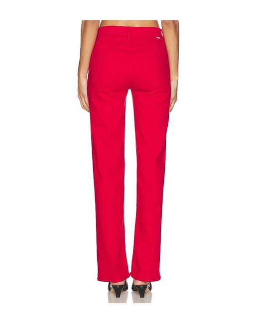 Mother Red The Kick It Jeans