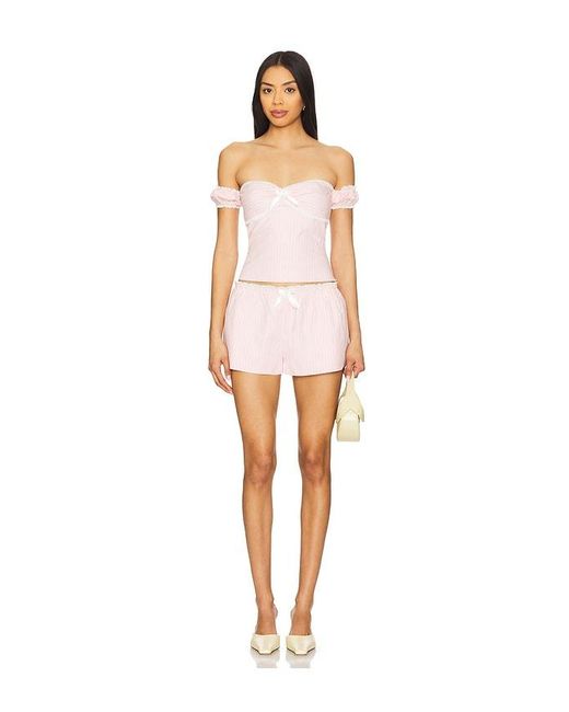 MAJORELLE White Cynthia Top