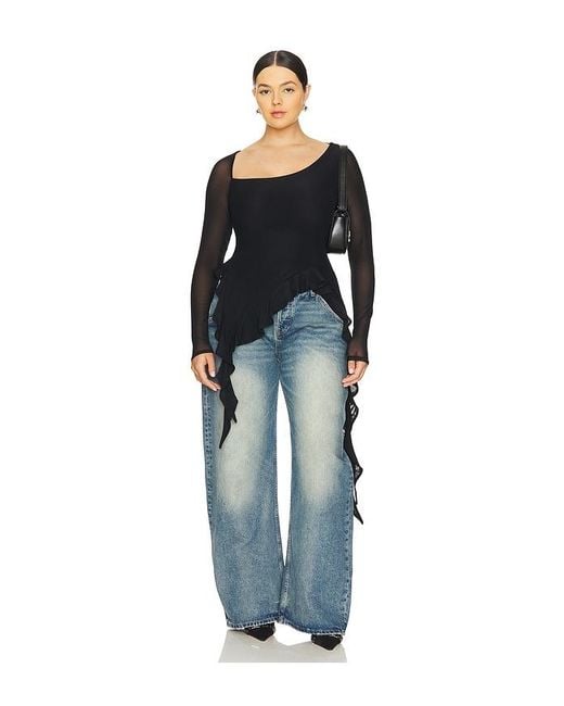 AFRM Blue Doris Top