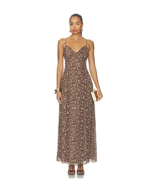superdown Natural Marleigh Maxi Dress