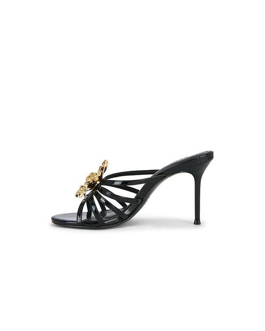 SCHUTZ SHOES Black Flora Mule