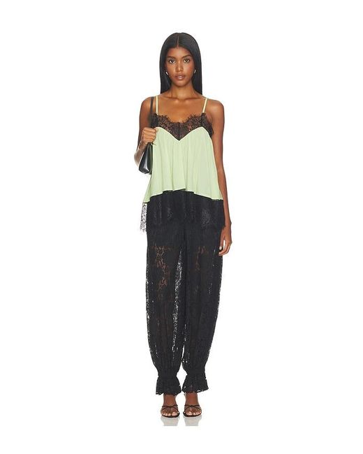 WeWoreWhat Black Balloon Lace Trouser