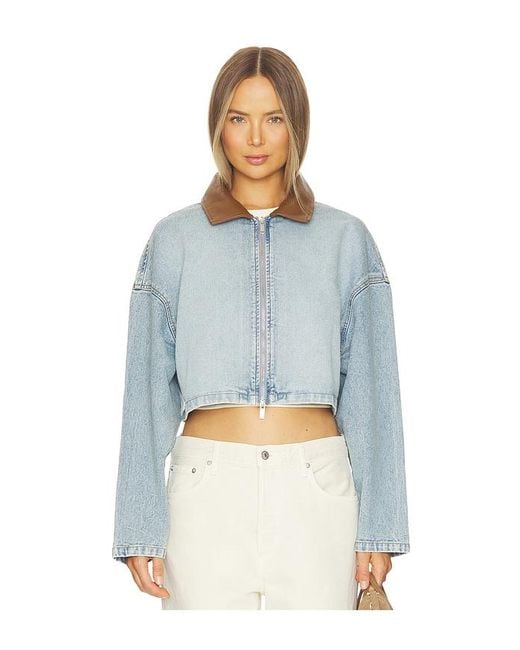 SER.O.YA Blue Coop Jacket
