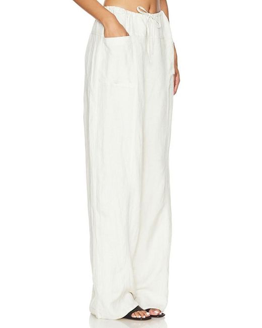 Lovers + Friends White Tate Pant