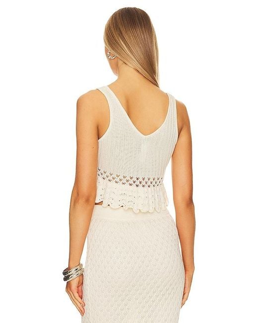Beach Riot White Leigh Top