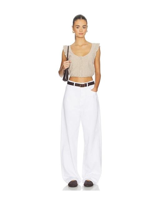 Stone Cold Fox White X Revolve Leni Top