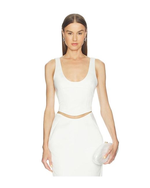 Camila Coelho White Lotta Top