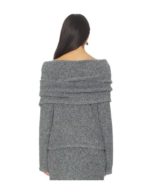 Line & Dot Gray Sonora Sweater