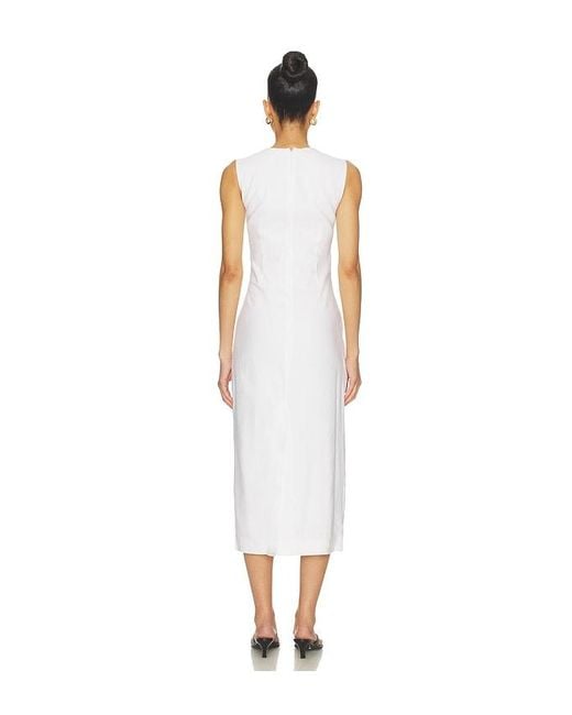 FAVORITE DAUGHTER White The Perfect Opportunity Linen Dress