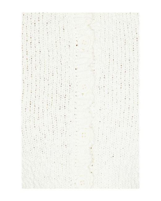 MAJORELLE White Pippa Vest