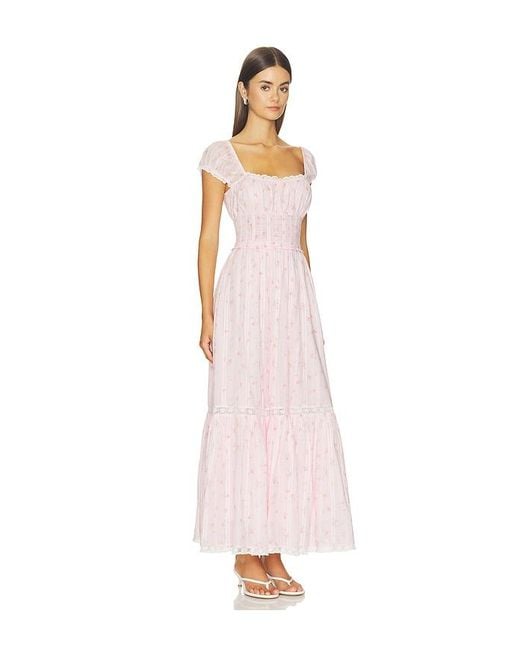 LoveShackFancy White Lyssara Dress
