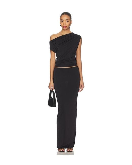 superdown Black Morgana Skirt Set