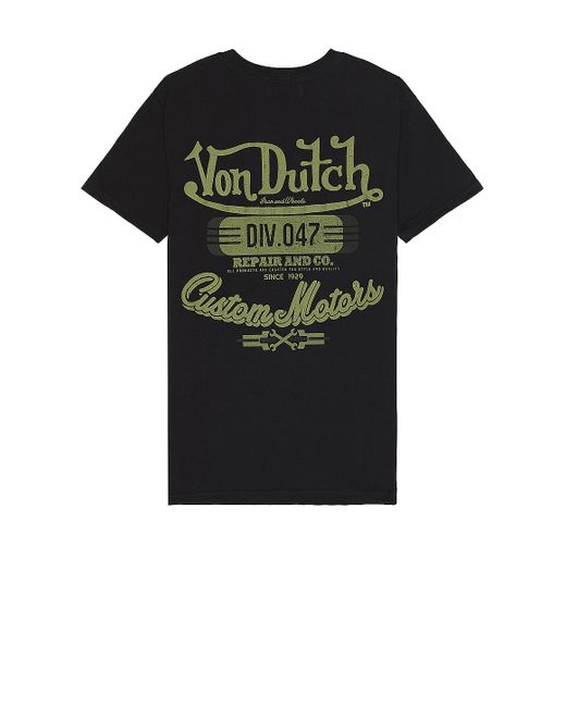 メンズ Von Dutch Tシャツ Black