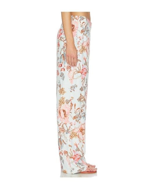 Hemant & Nandita White Straight Pants