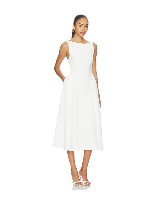 ALL THE WAYS White Julie Maxi Dress